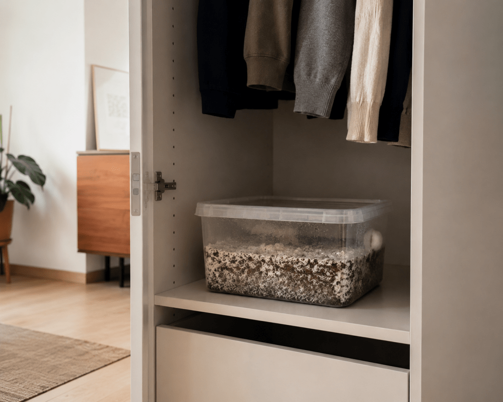 Small Apartment Mushroom Setup: Growing Without a Dedicated Grow&nbsp;Room